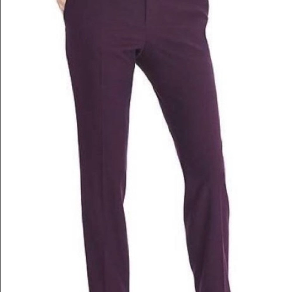 New York and Co. Burgundy Dress Pants